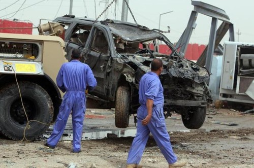 Violence escalates ahead of Iraqi general election - ảnh 1